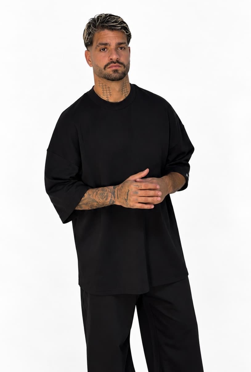 Oversized T-Shirt M10 - Black