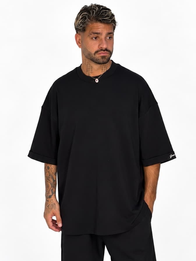 Oversized T-Shirt M10 - Black