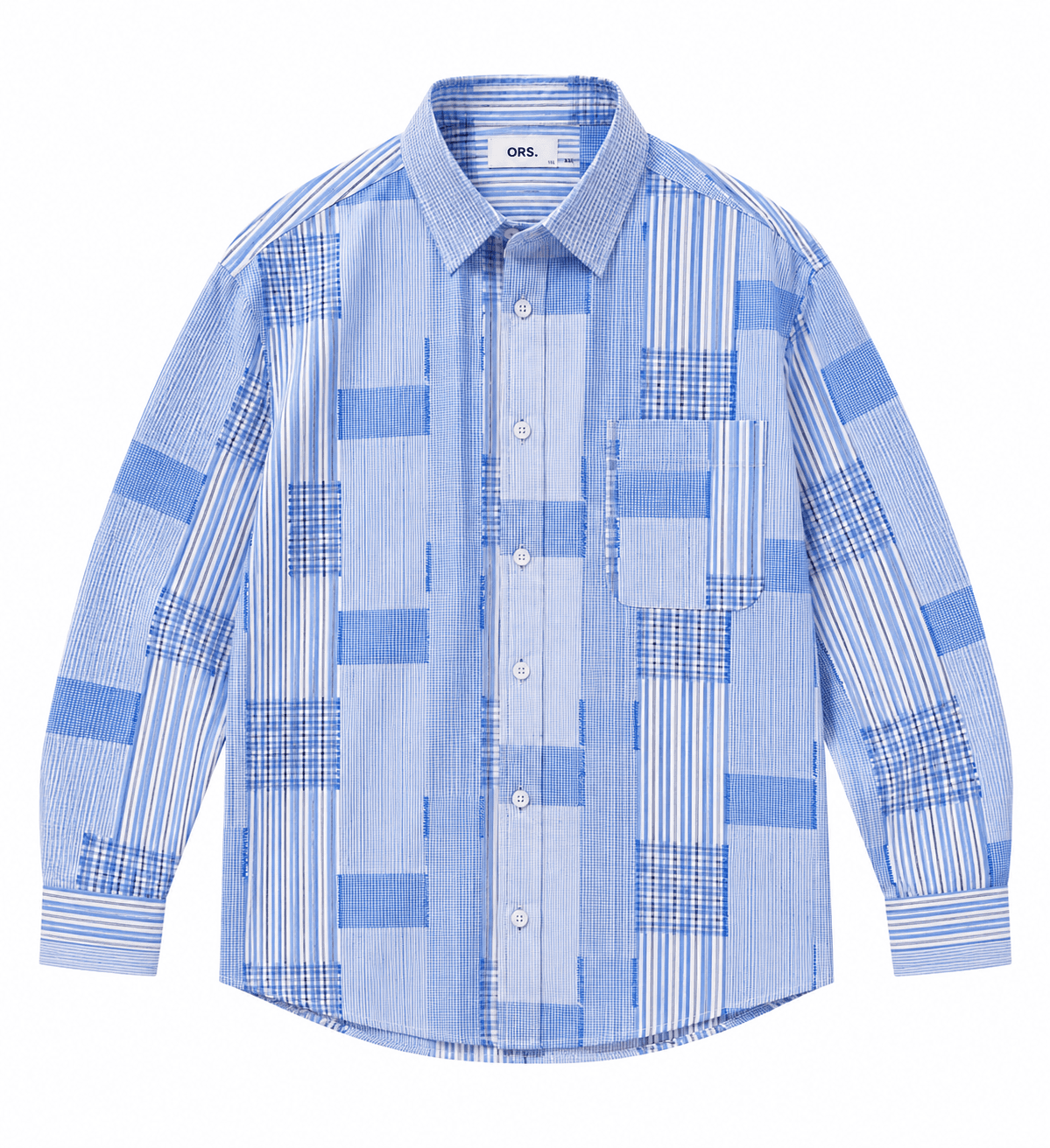 Striped Patchwork Shirt - ORS